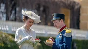 Der Prinz und die Prinzessin bei der nachmitt&auml;glichen Kuchenjause.