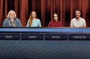 Die Kandidat:innen (v.l.n.r.): Josef Lang, Dana Radmer, Nicole Seelent und Dr. Thorsten Hammer.