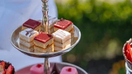 Feine Petit Four, frisch aus der Schlossk&uuml;che.