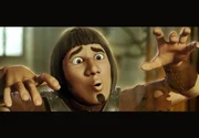 Bereits der erste Versuch von Hui Buh (Michael "Bully" Herbig), den unerw&uuml;nschten Besucher K&ouml;nig Julius zu Tode zu erschrecken, scheitert kl&auml;glich ...