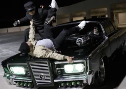 Kato (Jay Chou, l.) und Britt (Seth Rogen, r.) machen den Verbrechern von L.A. das Leben schwer ...