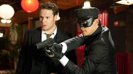 L-R: Britt Reid / The Green Hornet (Seth Rogen), Kato (Jay Chou)