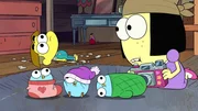L-R: Cricket Green, Tilly Green