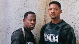 Marcus Burnett (Martin Lawrence, li.) und Mike Lowrey (Will Smith).Marcus Burnett (Martin Lawrence, li.) und Mike Lowrey (Will Smith).