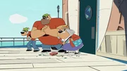 DUCKTALES - "Daytrip of Doom!" - The nephews take Webby to Funso's Fun Zone and have a dangerous run-in with the Beagle Boys. This episode of "DuckTales" airs Saturday, September 23 (7:00 - 7:30 A.M. EDT) on Disney XD. (Disney XD) THE BEAGLE BOYS, MA BEAGLE DUCKTALES - "Daytrip of Doom!" - The nephews take Webby to Funso's Fun Zone and have a dangerous run-in with the Beagle Boys. This episode of "DuckTales" airs Saturday, September 23 (7:00 - 7:30 A.M. EDT) on Disney XD. (Disney XD) THE BEAGLE BOYS, MA BEAGLE