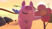 Pinkie ist eine begabte Sängerin - aber ob sie sich auch traut, vor Publikum zu singen? Pinkie ist eine begabte Sängerin - aber ob sie sich auch traut, vor Publikum zu singen?