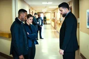 Maggie Bell (Missy Peregrym, l.); Omar Adom OA Zidan (Zeeko Zaki, r.)