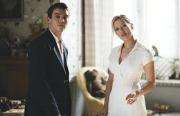 L-R: Chris Wilton (Jonathan Rhys Meyers) and Nola Rice (Scarlett Johansson)