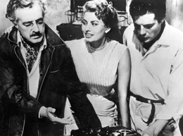 Paolo (Marcello Mastroianni, rechts) hat sich in die bildh&uuml;bsche Lina (Sophia Loren) verliebt. Noch ahnt er nicht, dass er durch die Bekanntschaft in ein wahres Diebesnest geraten ist. Weiteres Bildmaterial finden Sie unter www.br-foto.de.