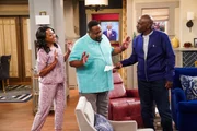(v.l.n.r.) Tina Butler (Tichina Arnold); Calvin Butler (Cedric the Entertainer); Ernie (Gary Anthony Williams)