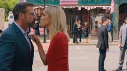 Steve Carell (Gary Zimmer), Rose Byrne (Faith Brewster).