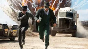 Kato (Jay Chou, li.) und Britt Reid/The Green Hornet (Seth Rogen)