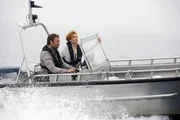 Mia (Sandra Andreis) und Thomas (Jakob Cedergren) folgen der Spur der Entführer auf die Insel Harö. Mia (Sandra Andreis) und Thomas (Jakob Cedergren) folgen der Spur der Entführer auf die Insel Harö.