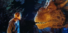 Draco (r.) erkl&auml;rt Bowen (Dennis Quaid, l.), dass er der letzte seiner Art ist und Drachent&ouml;ter damit f&uuml;r Ritter wie Bowen ein aussterbender Beruf.