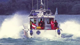 Die Windverh&auml;ltnisse am Bodensee sind tr&uuml;gerisch. Die Wasserrettungen rund um den Bodensee sind oft von einer Minute auf die andere extrem gefordert. 47 500 Einsatzstunden wurden 2014 geleistet.