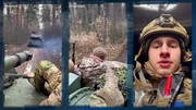 Der ukrainische Soldat Miroslav Velgan berichtet auf der Social Media-Plattform TikTok von der Front.
