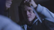 Mark coming at Rita with the murder weapons. Mark coming at Rita with the murder weapons.