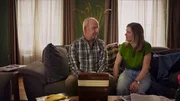 Otto Meisner (Andreas Borcherding, l.); Frieda Meisner (Laura Lippmann, r.)