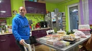 Familienvater Florian war einkaufen