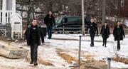 L-R: Jess LaCroix (Julian McMahon); Kenny Crosby (Kellan Lutz); Clinton Skye (Nathaniel Arcand); Hana Gibson (Keisha Castle-Hughes); Sheryll Barnes (Roxy Sternberg)