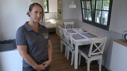 Anja Peitz-Austerman zeigt Tinyhouse