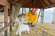 Jennifer Johansson m&ouml;chte Kindern Tiere und Bauernhof n&auml;her bringen.
