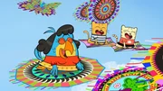 Ollie und Moon beim Drachen-Festival Ollie und Moon beim Drachen-Festival