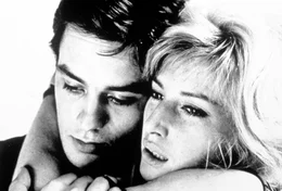 Piero (Alain Delon) and Vittoria (Monica Vitti)