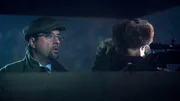 Jagdinstinkt: Könnte er doch auch so schießen wie Dr. Freya Freitag (Jeanette Hain, r). Karl-Friedrich Boerne (Jan Josef Liefers, l) ist beeindruckt. Jagdinstinkt: Könnte er doch auch so schießen wie Dr. Freya Freitag (Jeanette Hain, r). Karl-Friedrich Boerne (Jan Josef Liefers, l) ist beeindruckt.