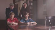 Portrait of young Mark and Matin with Rita and Ray. Portrait of young Mark and Matin with Rita and Ray.