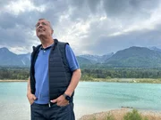 Tomas Hoke beim Zikkurat Selkach-Ludmannsdorf. Tomas Hoke beim Zikkurat Selkach-Ludmannsdorf.