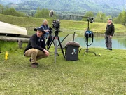 Interviewmit Tomas Hoke beim Zikkurat Selkach-Ludmannsdorf. Interviewmit Tomas Hoke beim Zikkurat Selkach-Ludmannsdorf.