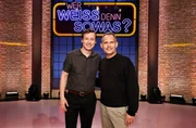 Als Kandidaten bei "Wer weiß denn sowas?": Schauspieler David Kross (l.) und Schauspieler Moritz Bleibtreu (r.). Als Kandidaten bei "Wer weiß denn sowas?": Schauspieler David Kross (l.) und Schauspieler Moritz Bleibtreu (r.).