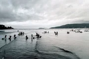 Ein hei&szlig; begehrter Beruf: Muschelsammlerinnen in der R&iacute;a von Noia, Galicien