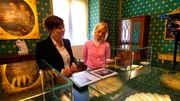 Anna Lena Dörr im Schlossmuseum mit Alexa-Beatrice Christ M.A. Anna Lena Dörr im Schlossmuseum mit Alexa-Beatrice Christ M.A.