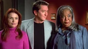 Monica (Roma Downey), Andrew (John Dye), Tess (Della Reese) Monica (Roma Downey), Andrew (John Dye), Tess (Della Reese)