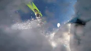 Aleix Garcia falls down an avalanche. (Aleix Garcia)