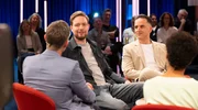 Wortwitz, Situationskomik oder herrlich absurde Anekdoten: Diese Best-of-Ausgabe bringt die unterhaltsamsten und lustigsten Momente aus den vergangenen Jahren "Kölner Treff" auf den Bildschirm. Mit dabei: Micky Beisenherz (l) mit den Gästen Bastian Bielendorfer (M) und Öczan Cosar (Podcast "Bratwurst & Baklava"). Wortwitz, Situationskomik oder herrlich absurde Anekdoten: Diese Best-of-Ausgabe bringt die unterhaltsamsten und lustigsten Momente aus den vergangenen Jahren "Kölner Treff" auf den Bildschirm. Mit dabei: Micky Beisenherz (l) mit den Gästen Bastian Bielendorfer (M) und Öczan Cosar (Podcast "Bratwurst & Baklava").