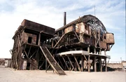 Ruine der Produktionsanlage Santa Laura. Ruine der Produktionsanlage Santa Laura.
