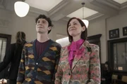 Pictured (L-R): Ben Levi Ross as Teddy and Carrie Preston as Elsbeth Tascioni Pictured (L-R): Ben Levi Ross as Teddy and Carrie Preston as Elsbeth Tascioni
