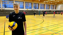 Volleyballer Joris Backhaus.