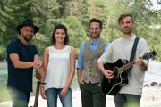 L-R: Christof Kammerlander, Celina Perl, Richard Deutinger, Elias Walch