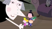 v.li.: Mrs. Witch, Holly, Nanny Plum, Ben v.li.: Mrs. Witch, Holly, Nanny Plum, Ben