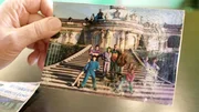 Ein Foto-Schatz - Matthias Freydank und Rock'n'Roll-Fans vor Schloss Sanssouci