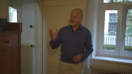 Heinz Bachmann, Bruder von Ingeborg Bachmann im Elternhaus in der Henselstra&szlig;e.