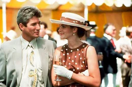 Edward Lewis (Richard Gere), Vivian Ward (Julia Roberts).