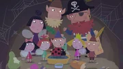 v.l.: Fleur, Nanny Plum, Strawberry, Fred, Gaston, Ben, Holly, Redbeard, Barnaby v.l.: Fleur, Nanny Plum, Strawberry, Fred, Gaston, Ben, Holly, Redbeard, Barnaby