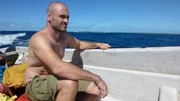 Ed Stafford making his way onto the island for the first time Ed Stafford making his way onto the island for the first time