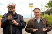 Reinhard Exenberger (Streifenpolizist Josef), Robert Palfrader (Willibald Adrian Metzger).