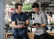 L-R: Steve McGarrett (Alex O'Loughlin), Adam Noshimuri (Ian Anthony Dale) L-R: Steve McGarrett (Alex O'Loughlin), Adam Noshimuri (Ian Anthony Dale)